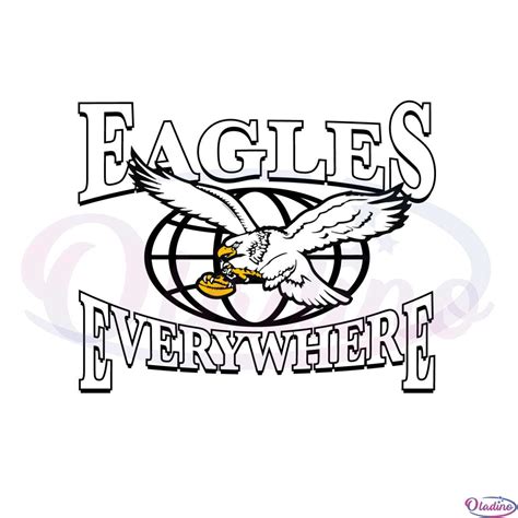 Philadelphia Eagles Hometown Collection Vintage Svg File - Oladino