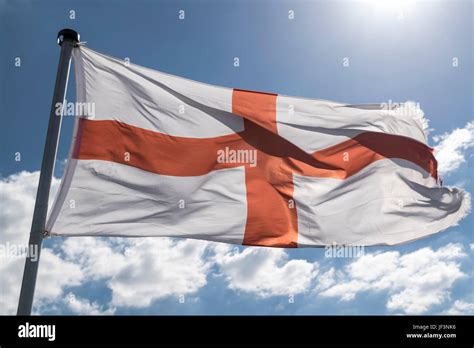 St George flag Stock Photo - Alamy