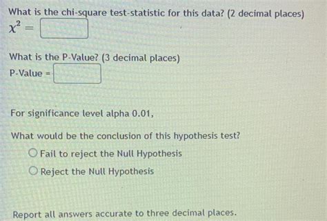 Solved You Are Conducting A Multinomial Goodness Of Fit