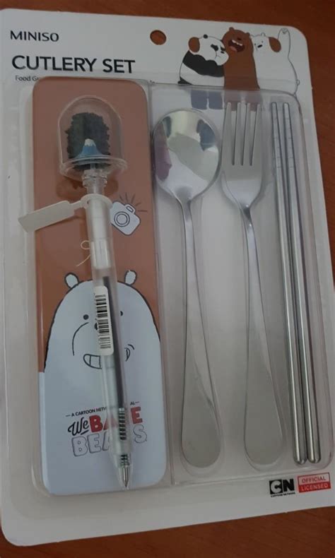 Webarebears Cutlery Set Furniture Home Living Kitchenware