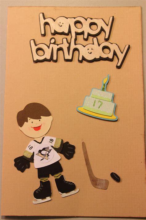 Free Printable Hockey Birthday Cards Printable Templates Free