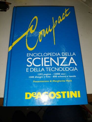 Compact Enciclopedia Della Scienza E Della Tecnica De Agostini Ebay