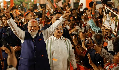 Narendra Modi Elected Nda Leader Set To Form Government