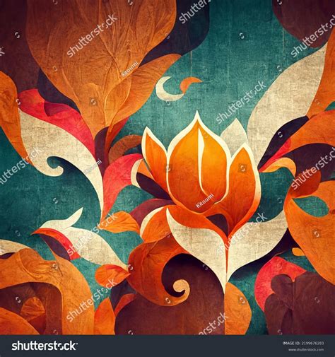 Hinduism Inspired Concept Art Hindu Religious Stock Illustration ...