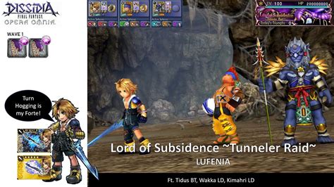 DFFOO GL Lord Of Subsidence LUFENIA Tidus BT Wakka LD Kimahri LD