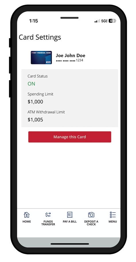 Debit Card Controls Ffin