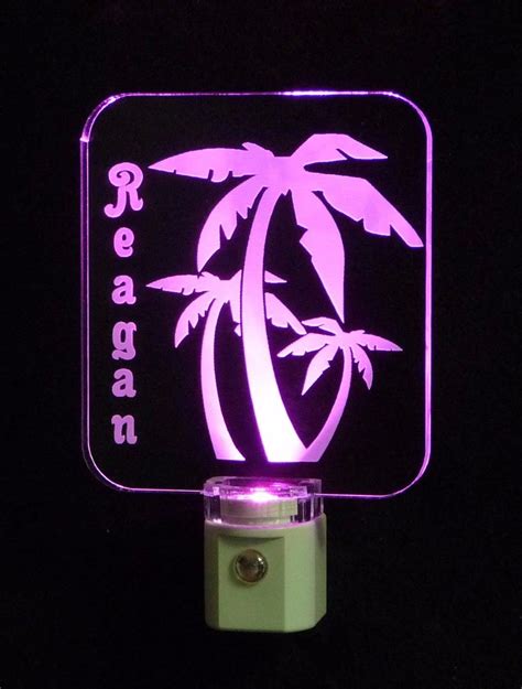 Palm Tree Night Light Personalized Led Nightlight Palm Trees Lamp Night Lights