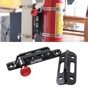 AUFER Universal Aluminum Quick Release Roll Bar Fire Extinguisher Mount