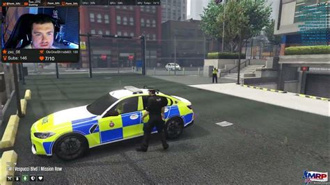 British Police Roleplay Gta V Fivem Manchester Rp 30 Twitch Vod