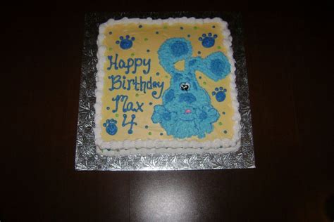 Blue's Clues Birthday Cake - CakeCentral.com