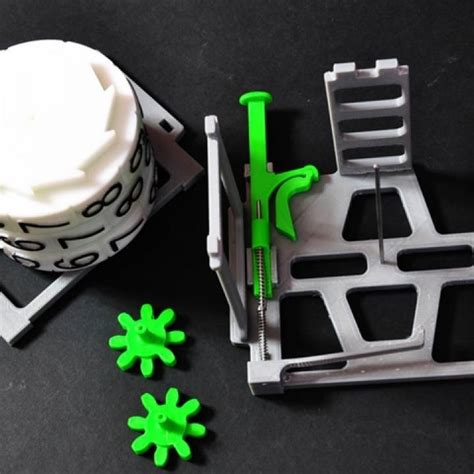 3D Printable Mechanical Counter by Brian Law