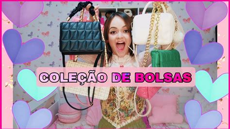 Tour Pelas Minhas Bolsas Youtube