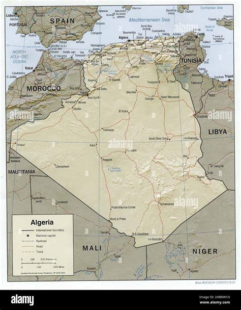 Mapa De Argelia 2001 Fotografías E Imágenes De Alta Resolución Alamy