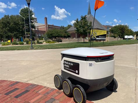 Robotic Food Delivery Service Starts At Wichita State Wichita State News