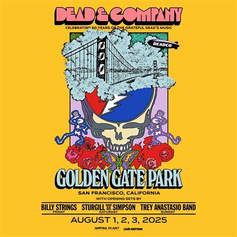 dead company  celebrate grateful deads  anniversary  san