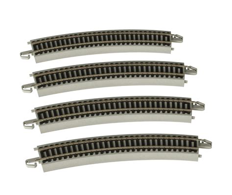 Buy Bachmann Trains Snap Fit E Z Track 22” Radius Curved Track 4