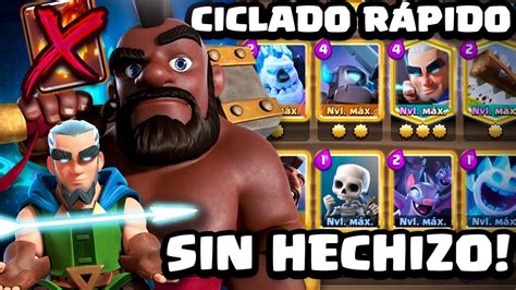 El Mazo Mas Rapido Y Eficaz Beniju Clashroyale Youtube