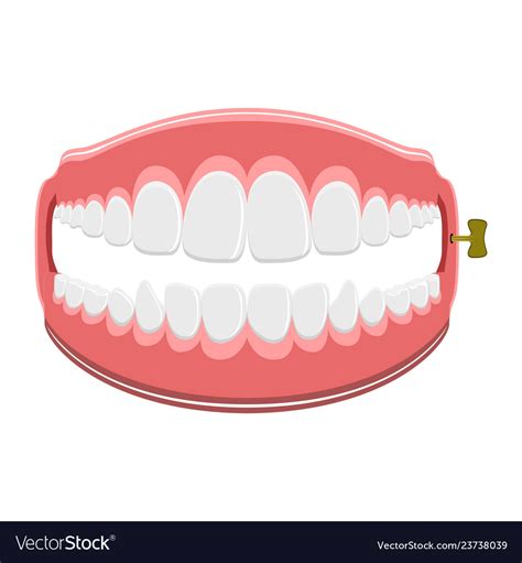 Funny teeth joke Royalty Free Vector Image - VectorStock