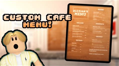 Roblox Decal Id Bloxburg Food Menu