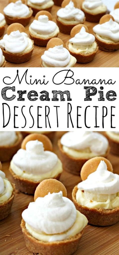 Mini Banana Cream Pie Recipe Simply Today Life