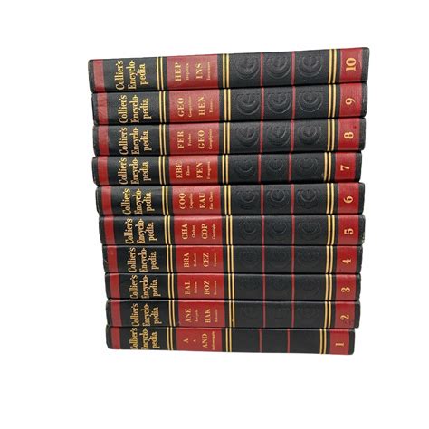 Collier S Encyclopedia Complete Set Vol Copyright Etsy