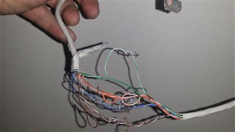 Repair A Damaged Ethernet Cable Youtube