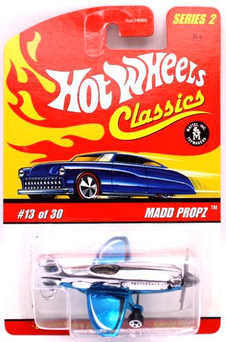 Hot Wheels Classics Series 2 13 Madd Propz SF Ice Blue Chrome 5spk S EBay