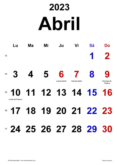 Calendario Abril 2023 El Calendario Abril Para Imprimir Gratis Mes