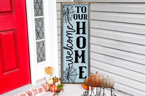 Halloween Porch Sign Svg Bundle By Fokiira Thehungryjpeg