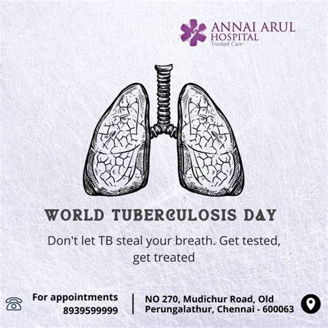 World Tuberculosis Day – 24th March – Multispeciality Hospitals in Chennai