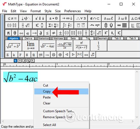 Как вставить формулу из mathtype в word