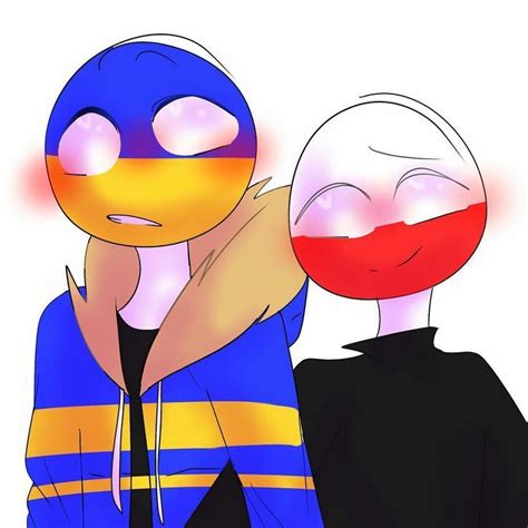 Countryhumans Poland Anime Ukraine