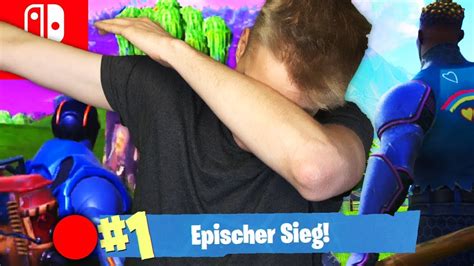 🔴 Endlich Mein Erster Epischer Sieg Fortnite Battle Royale Nintendo