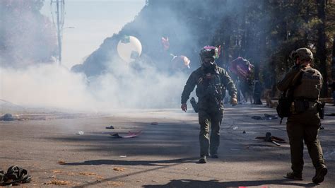 Police use tear gas to break up protest against 'Cop City' in Atlanta ...