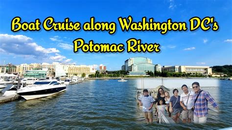 Boat Cruise Along Washington DC S Potomac River YouTube