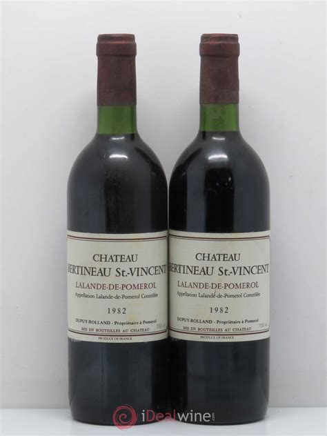 Buy Lalande De Pomerol Ch Teau Bertineau St Vincent No Reserve