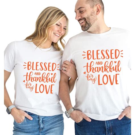 Blessed And Thankful Personalized Matching Thanksgiving