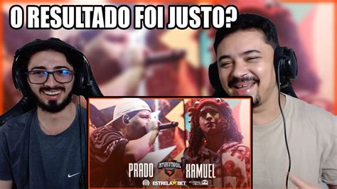 REACT MELHOR DO ANO XAMUEL X PRADO PRIMEIRA FASE INTERESTADUAL