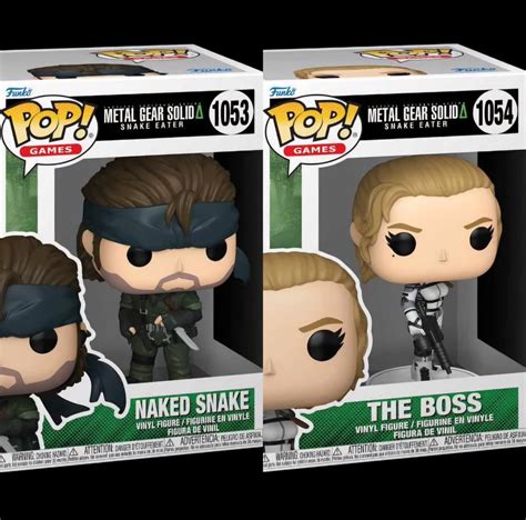 Funko Pops De Metal Gear Solid Delta Snake Eater Saem Nesta Semana