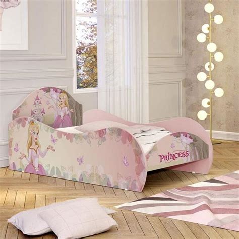 Cama Solteiro Princesa Encanto Rosa Leroy Merlin