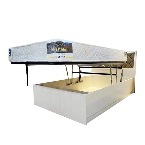 Folding Bed Hydraulic Lift Up Mechanism For Space Saving Home Furniture