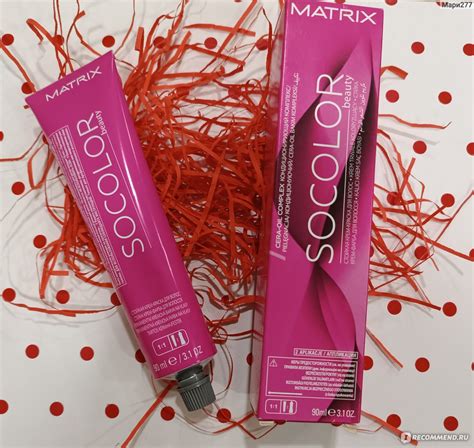 Стойкая крем краска для волос Matrix Socolorbeauty Очень интересный