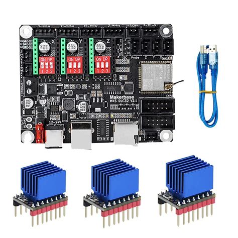 Hanlees Makerbase Mks Dlc Offline Controller Bits Esp Wifi Grbl