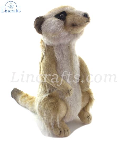 Soft Toy Meerkat by Hansa (22cm) 7883 | Lincrafts