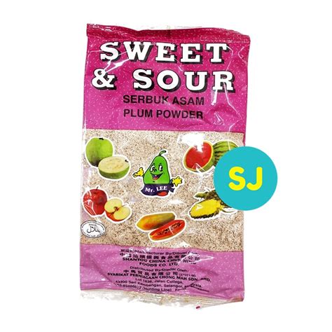 sweet  sour serbuk asam plum powder  loose shopee malaysia