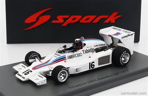 SPARK MODEL S2758 Scale 1 43 SHADOW F1 DN8 N 16 SWEDEN GP 1977 JACKIE