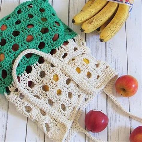 30 Free Crochet Market Bag Patterns • Raffamusadesigns