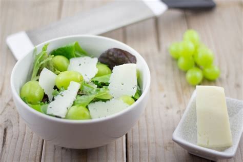 Parmesan and Green Grape Salad | Grape Salad | Lemon & Olives | Greek Food & Culture Blog