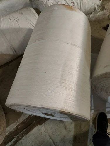 Polypropylene White Gsm Pp Woven Fabric Roll For Packaging Size