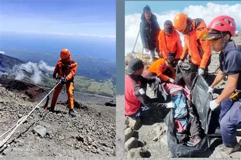 Pendaki Gunung Rinjani Tewas Jatuh Di Puncak Rinjani Berhasil